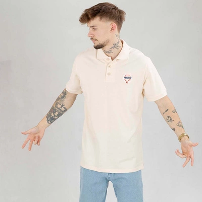 Long Polo Prosto Dine beżowy