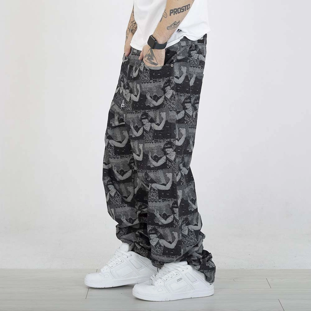 Spodnie Stoprocent Baggy Kay Jay czarne