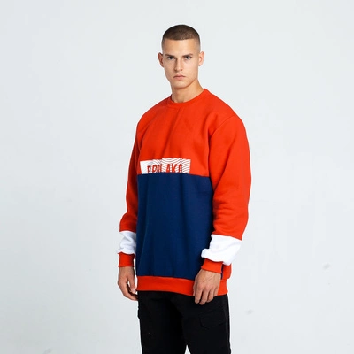 El Polako 3CUT Bluza Czerwony/Granatowy