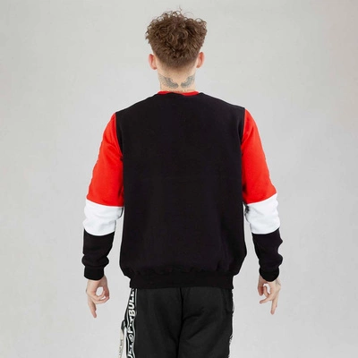 Bluza Patriotic Crewneck Cls Line biało czarno czerwona