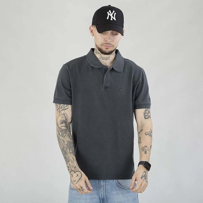 Koszulka Polo Pit Bull Pique Small Logo grafitowa