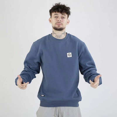 Bluza Mass Crewneck Patch niebieska