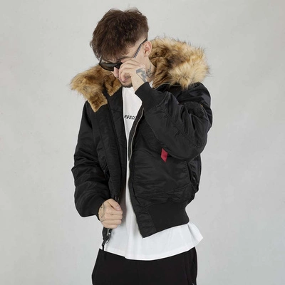 Kurtka Alpha Industries 45P Hooded Custom 113145 czarna