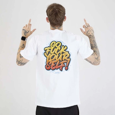 Koszulka Motive Go Back biała