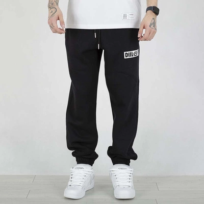 Spodnie Dresowe Diil Regular Kastet czarne