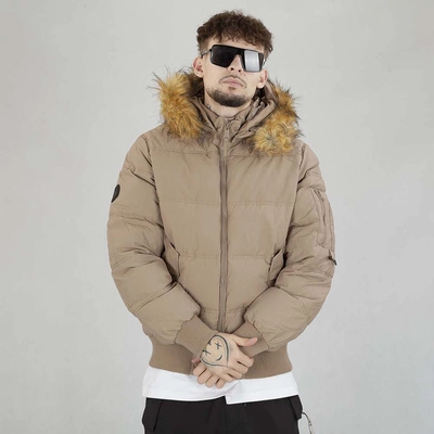 Kurtka Pit Bull Burnt beżowa