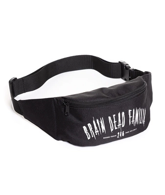 Saszetka Brain Dead Familia Lettering czarna