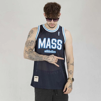 Tank Mass Club Mesh Jersey granatowy