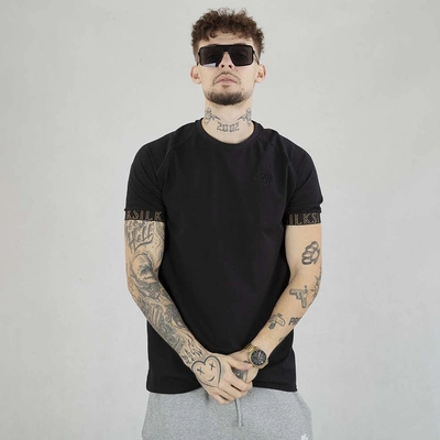 Koszulka SikSilk Tech SS-26770 czarna