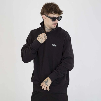 Bluza Prosto Crewneck Essential Half Zip czarna