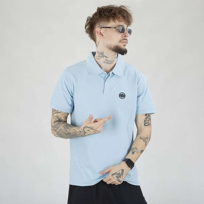 Koszulka Polo Pit Bull Rockey błękitna