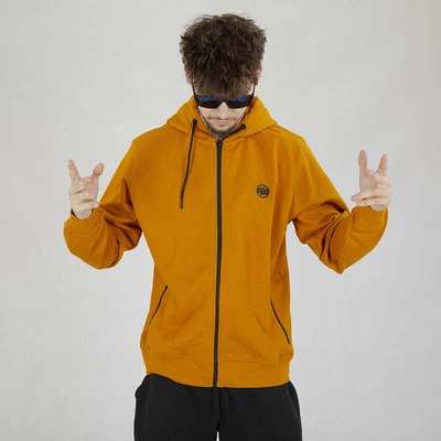 Bluza Pit Bull Hoodie ZIP Terry Group Hilltop miodowa