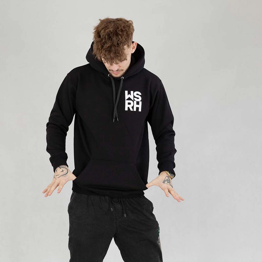 Bluza WSRH Hoodie Hockey czarna