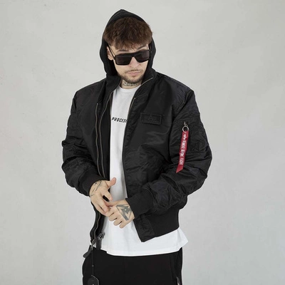Kurtka Alpha Industries MA-1D-Tec 133104 czarno czarna 