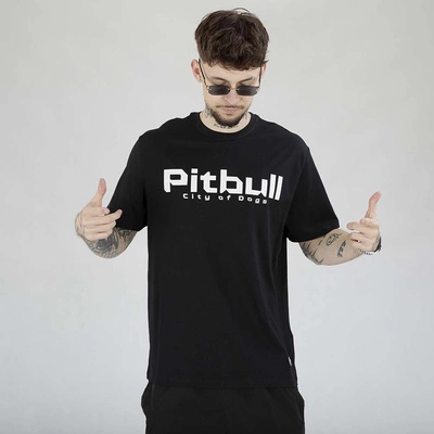 Koszulka Pit Bull City Of Dogs czarna