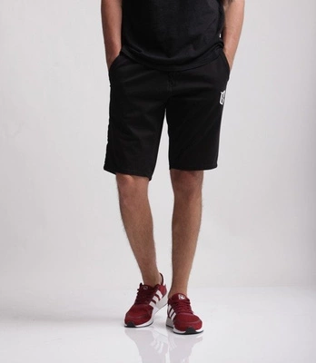 Biuro Ochrony Rapu CLASSIC BORCREW Szorty jeans Czarny