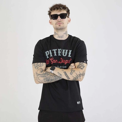 Koszulka Pit Bull Strenght&Respect czarna