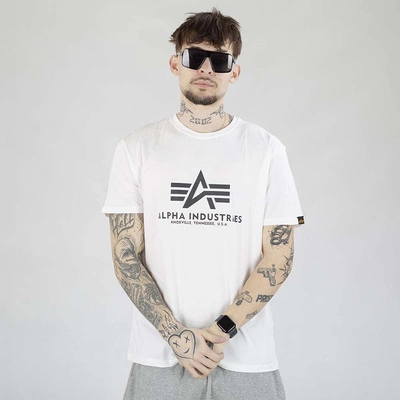 Koszulka Alpha Industries Basic 100501 biała