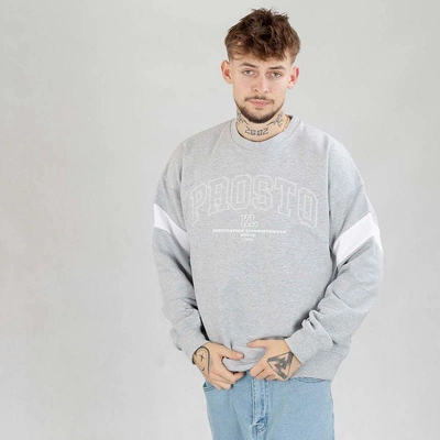 Bluza Prosto Crewneck Unigo szara