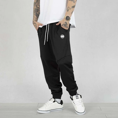 Spodnie dresowe Pit Bull Trackpants Small Logo Terry Group czarne