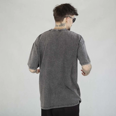 Koszulka Moro Sport Mini Paris czarny sprany