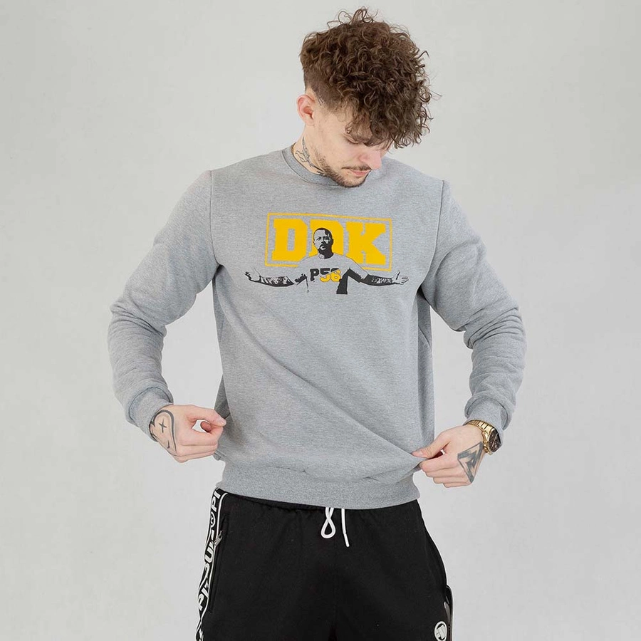 Bluza Crewneck Dudek P56 Blessing szara