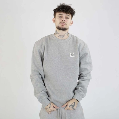 Bluza Mass Crewneck Patch szara