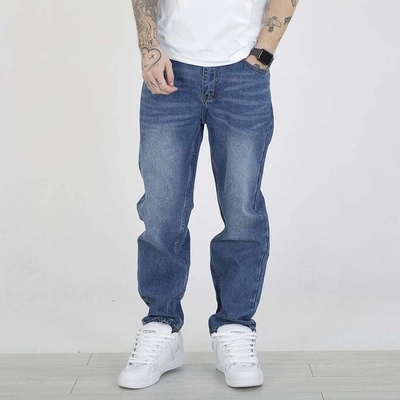 Spodnie Regular Prosto Pulse niebieskie