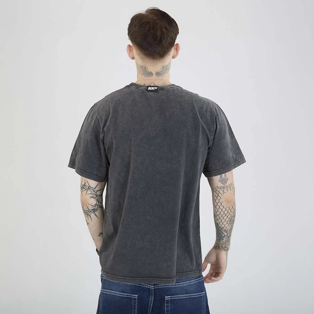 Koszulka Stoprocent Haftbark Premium czarna sprana