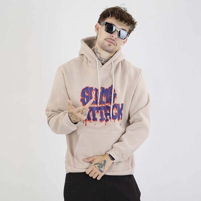 Bluza Hoodie RPS Rychu Peja Solufka Old Logo Kolor beżowa