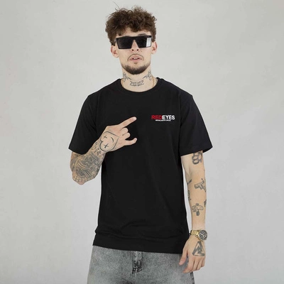 Koszulka Red Eyes King czarno czerwona