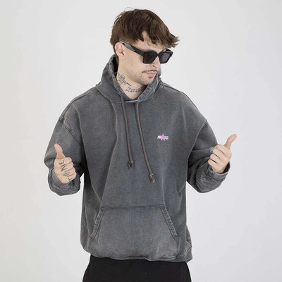 Bluza Prosto Hoodie Washed99 grafitowa