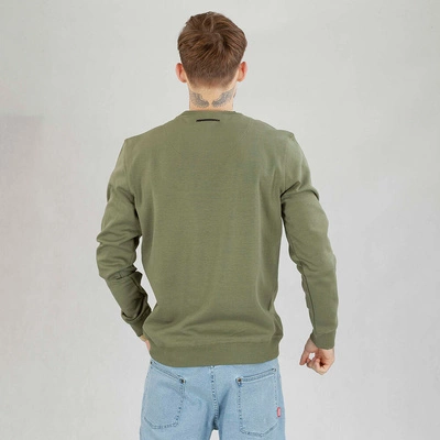 Bluza Pit Bull Crewneck Beyer oliwkowa