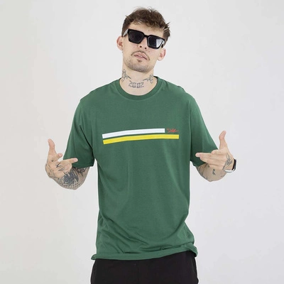 Koszulka Diil Laur zielona biała