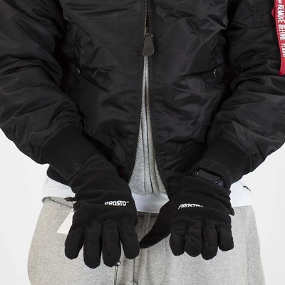 Rękawiczki Prosto Fleece czarne
