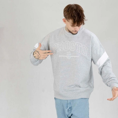 Bluza Prosto Crewneck Unigo szara