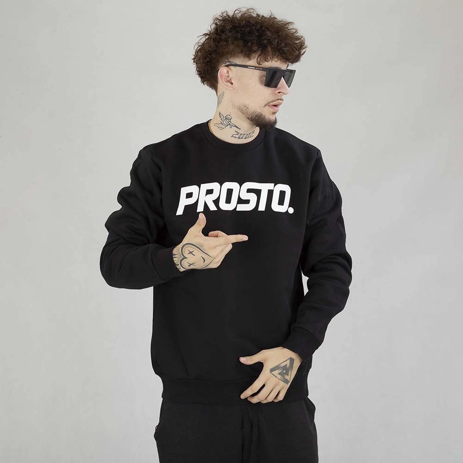 Bluza Prosto Crewneck Toras czarna