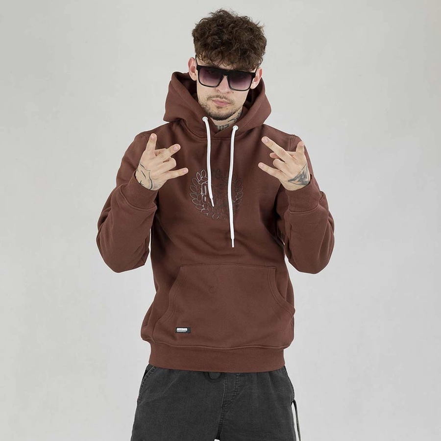 Bluza Mass Hoodie Base Light brązowa