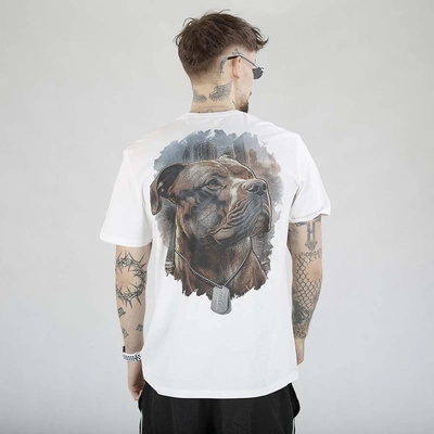 Koszulka Pit Bull Hero biała