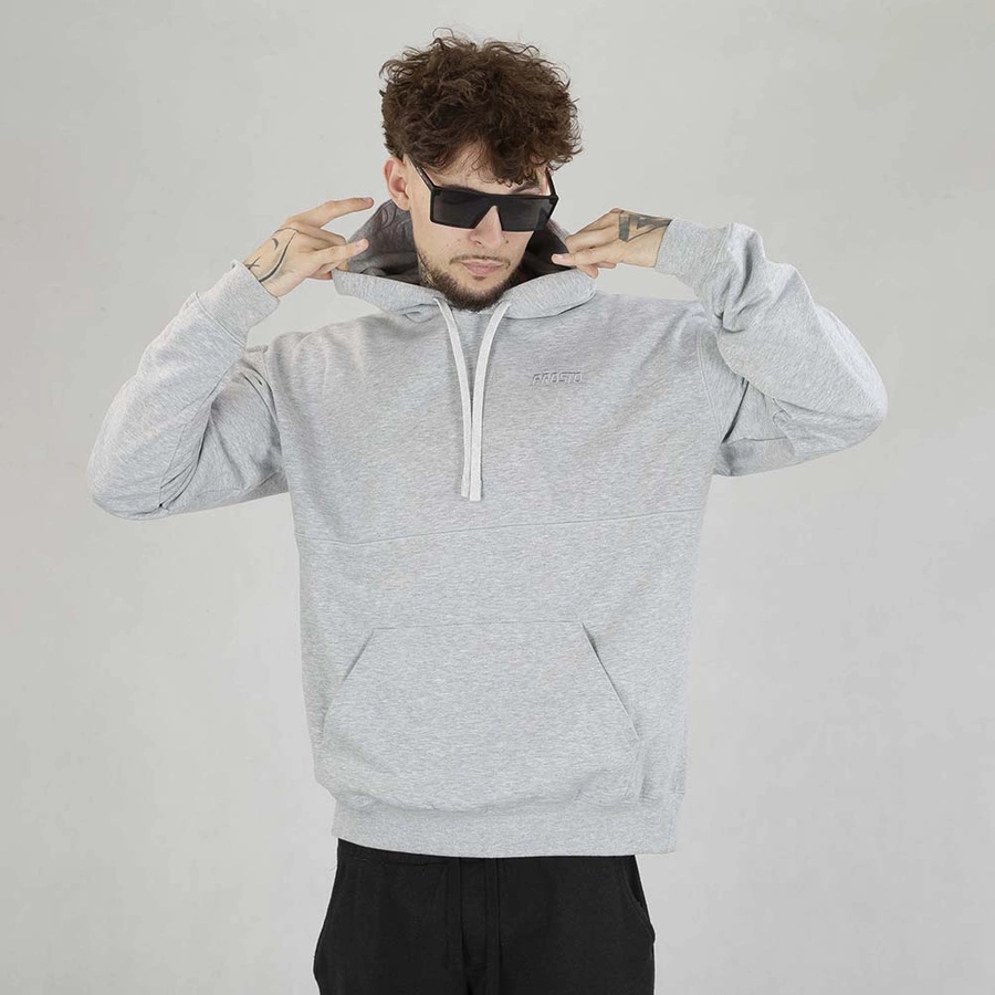 Bluza Hoodie Prosto Nice szara