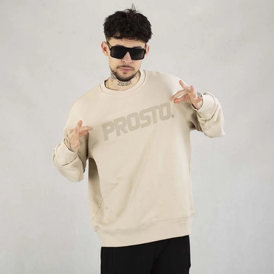 Bluza Prosto Crewneck Zeds beżowa