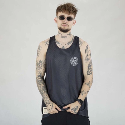 Tank Mass Base Back czarna niebieska