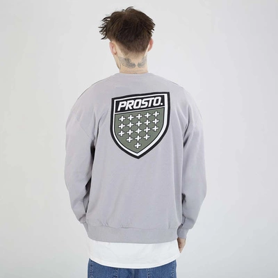 Bluza Prosto Crewneck Shield szara