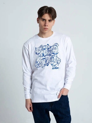 El Polako GRAFFITI Longsleeve Biały
