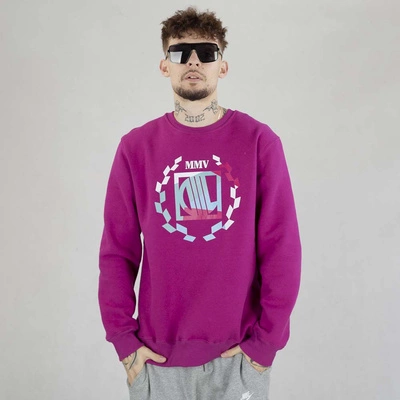 Bluza Diil Crewneck Big Color fioletowa