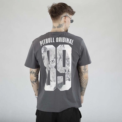 Koszulka Pit Bull Eighty Nine Dog grafitowa