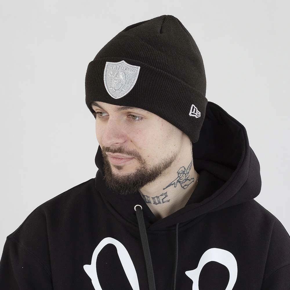 Czapka New Era Metallic Raiders 60691265 czarna
