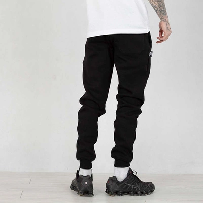 Spodnie dresowe Red Eyes King czarno białe