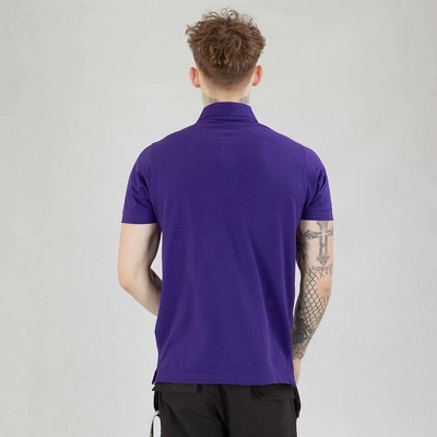 Koszulka Polo Niemaloga Clean fioletowa