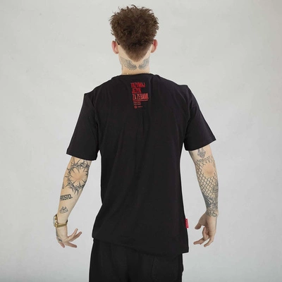 Koszulka Ciemna Strefa Trzymaj Język Za Zębami czarna